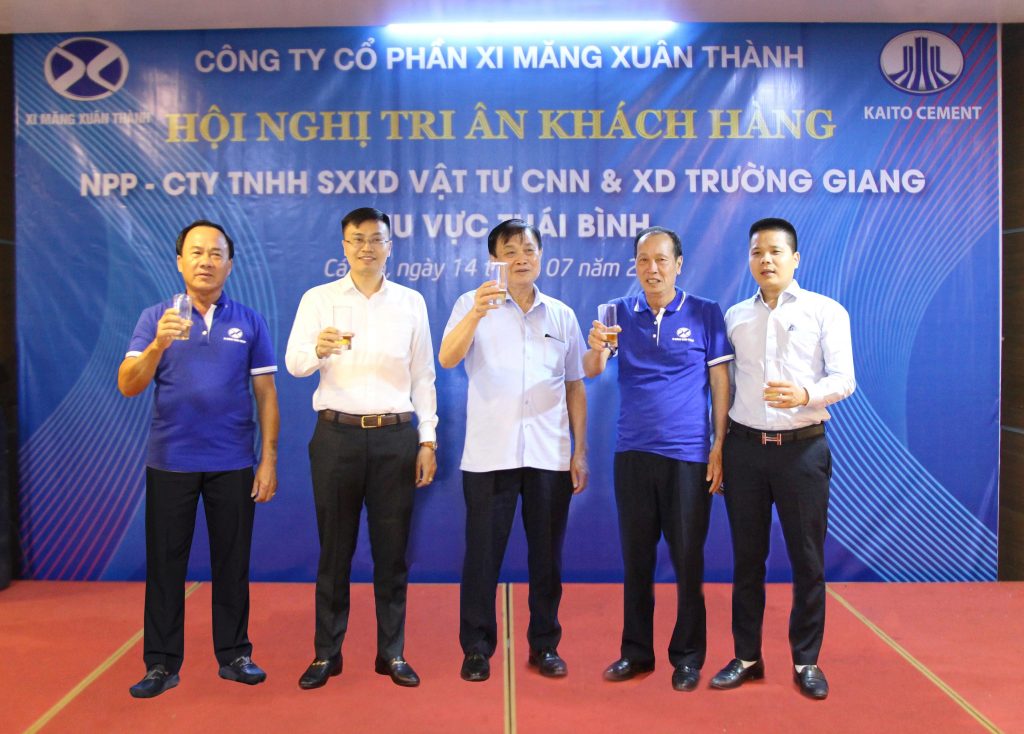Hội nghị như một lời tri ân sâu sắc của Xi măng Xuân Thành gửi đến hệ thống các đại lý, nhà thầu xây dựng